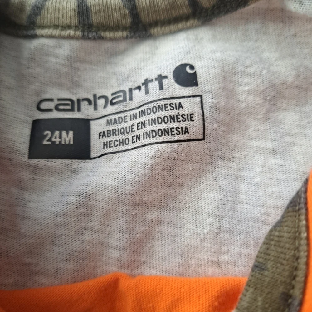 Carhartt toddler 2 piece set 18/24 months EUC